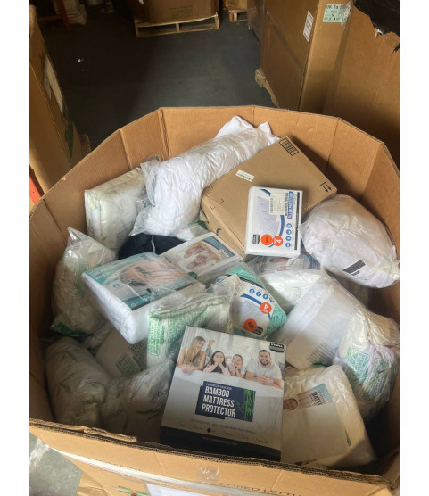 1 Pallet - 21 Pcs - Mattresses, Office, Microwaves, TV Stands, Wall Mounts & Entertainment Centers - Visually inspected, Good/Functional