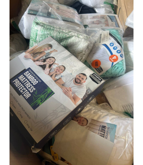 1 Pallet - 21 Pcs - Mattresses, Office, Microwaves, TV Stands, Wall Mounts & Entertainment Centers - Visually inspected, Good/Functional