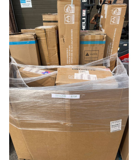 1 Pallet Liquidation Pallet – Lightning,Accessories & More - Condition: Return – Unsorted