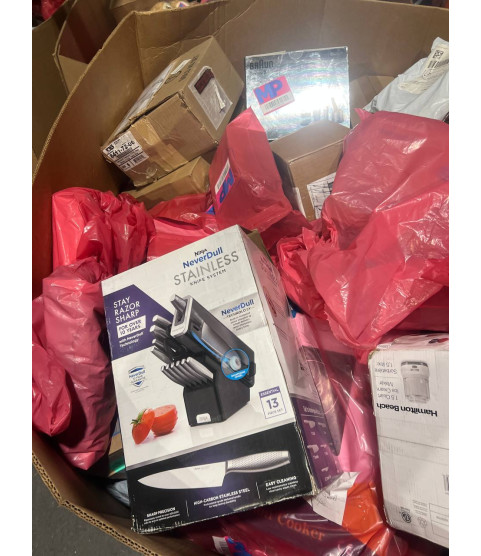 1 Pallet Amazon Liquidation Pallet – Kitchen, Home appliance & More - Condition: Customer Returns – Unsorted